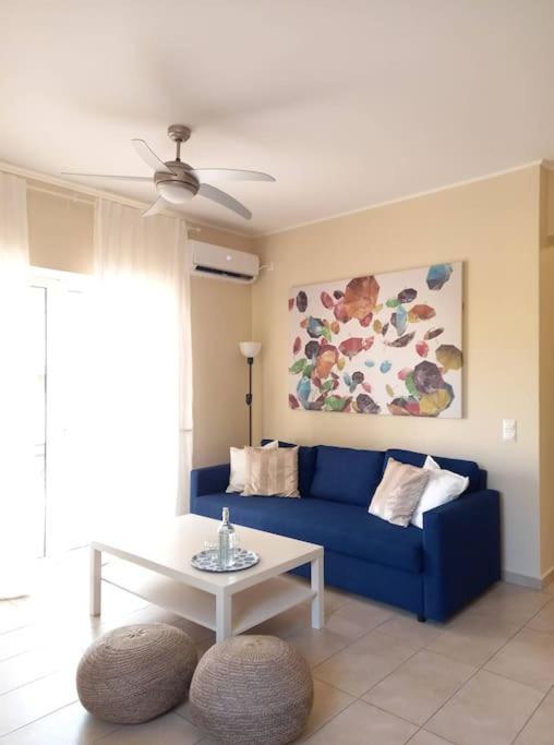 דירות אתונה Blue -Spacious 1Bdr Corner Flat/Balcony/View מראה חיצוני תמונה
